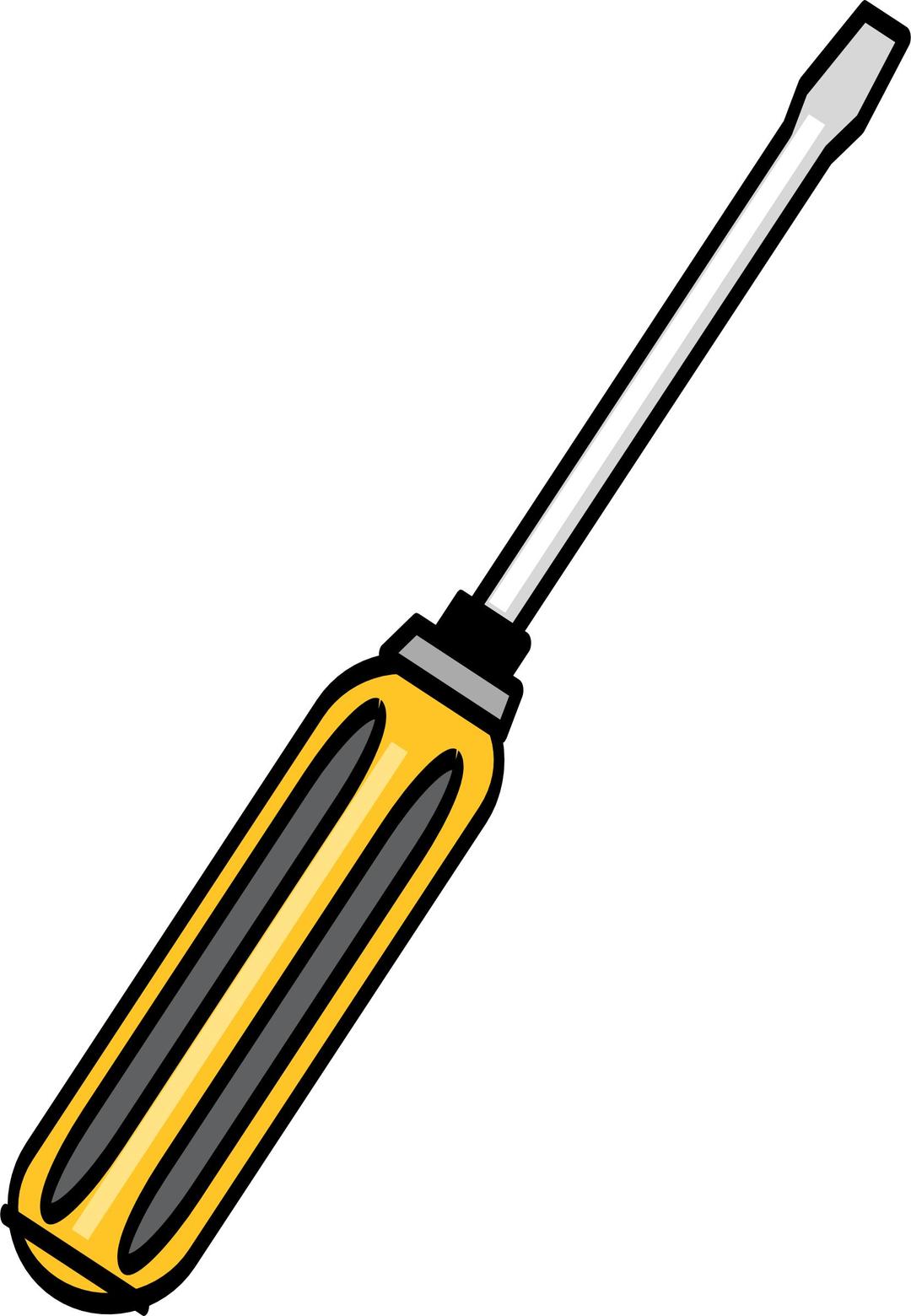 simple screwdriver png transparent