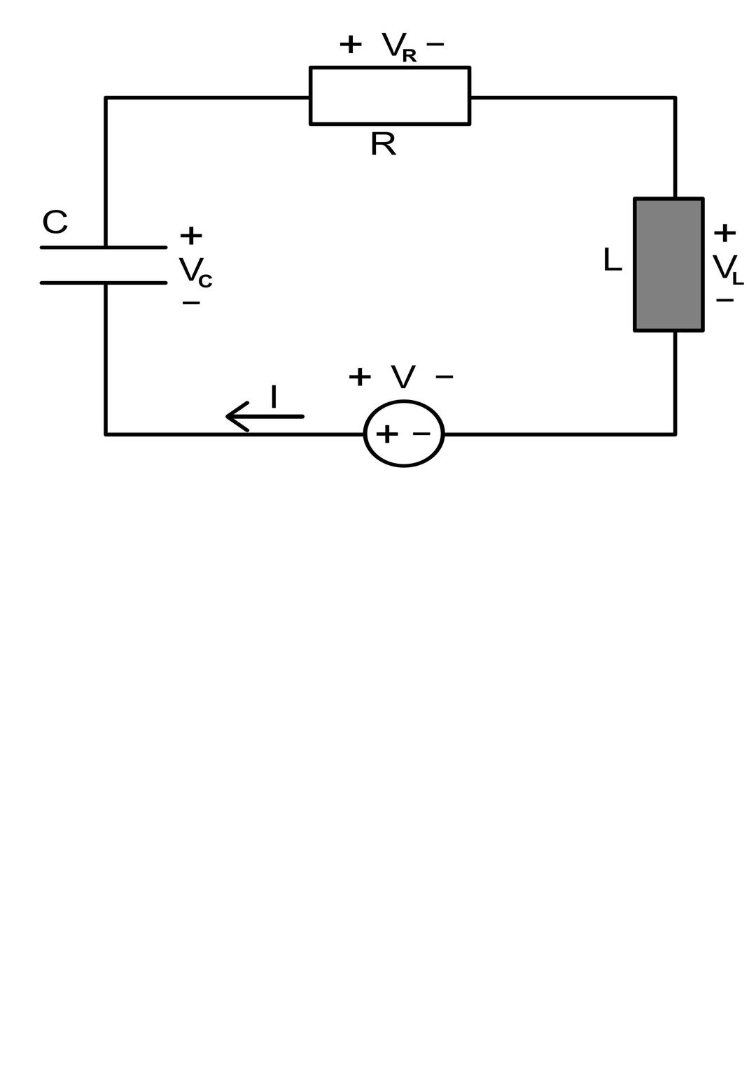 Simple serial electric circuit png transparent
