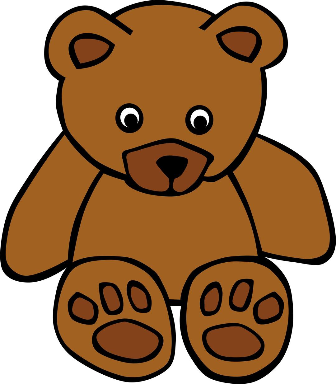 Simple Teddy Bear png transparent