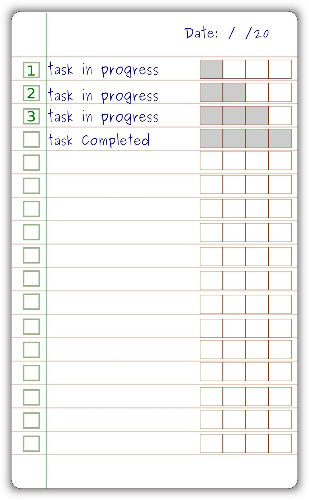 Simple To-Do List png transparent