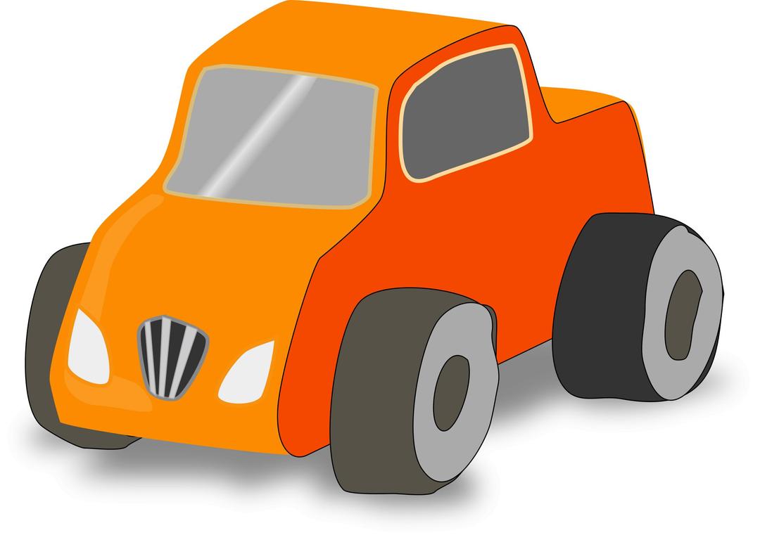 Simple Toy car truck png transparent