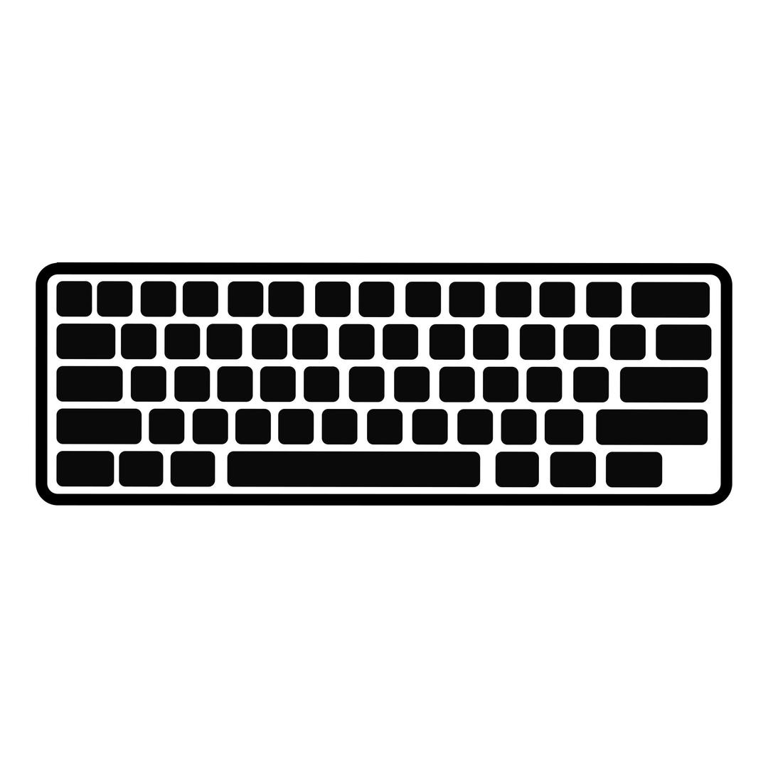 Simplified Keyboard png transparent