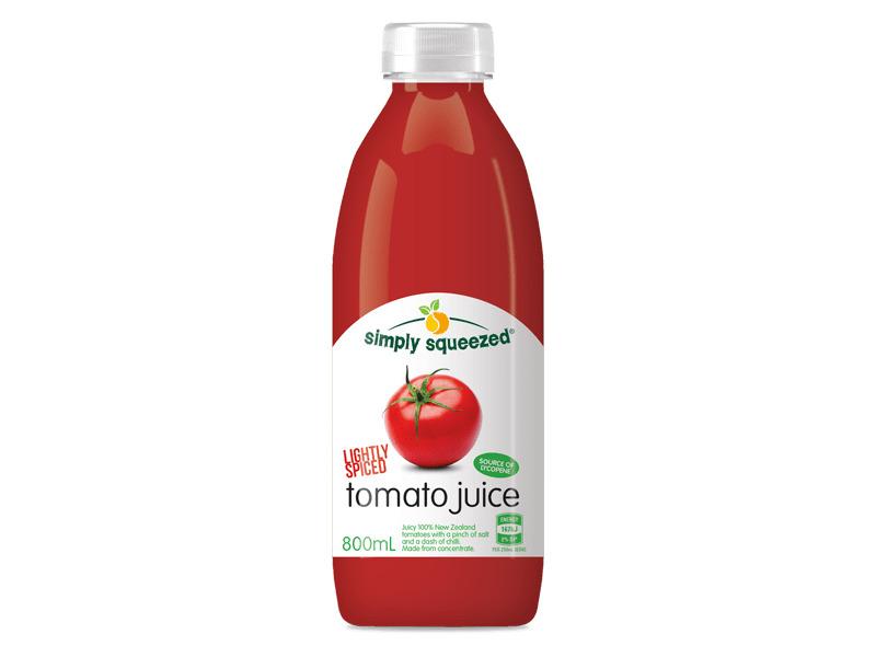 Simply Squeezed Tomato Juice png transparent