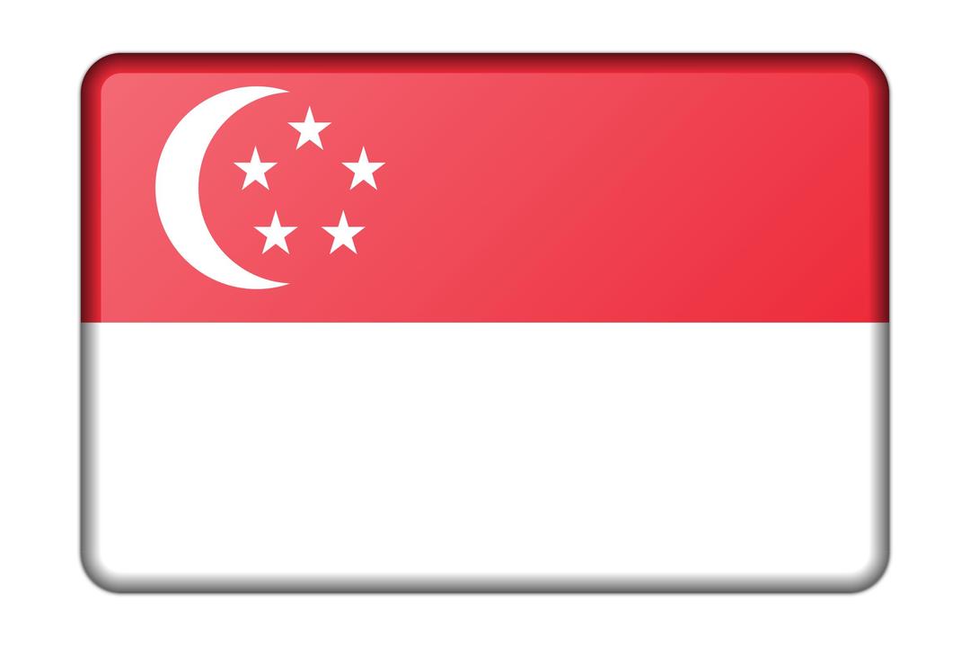 Singapore flag png transparent