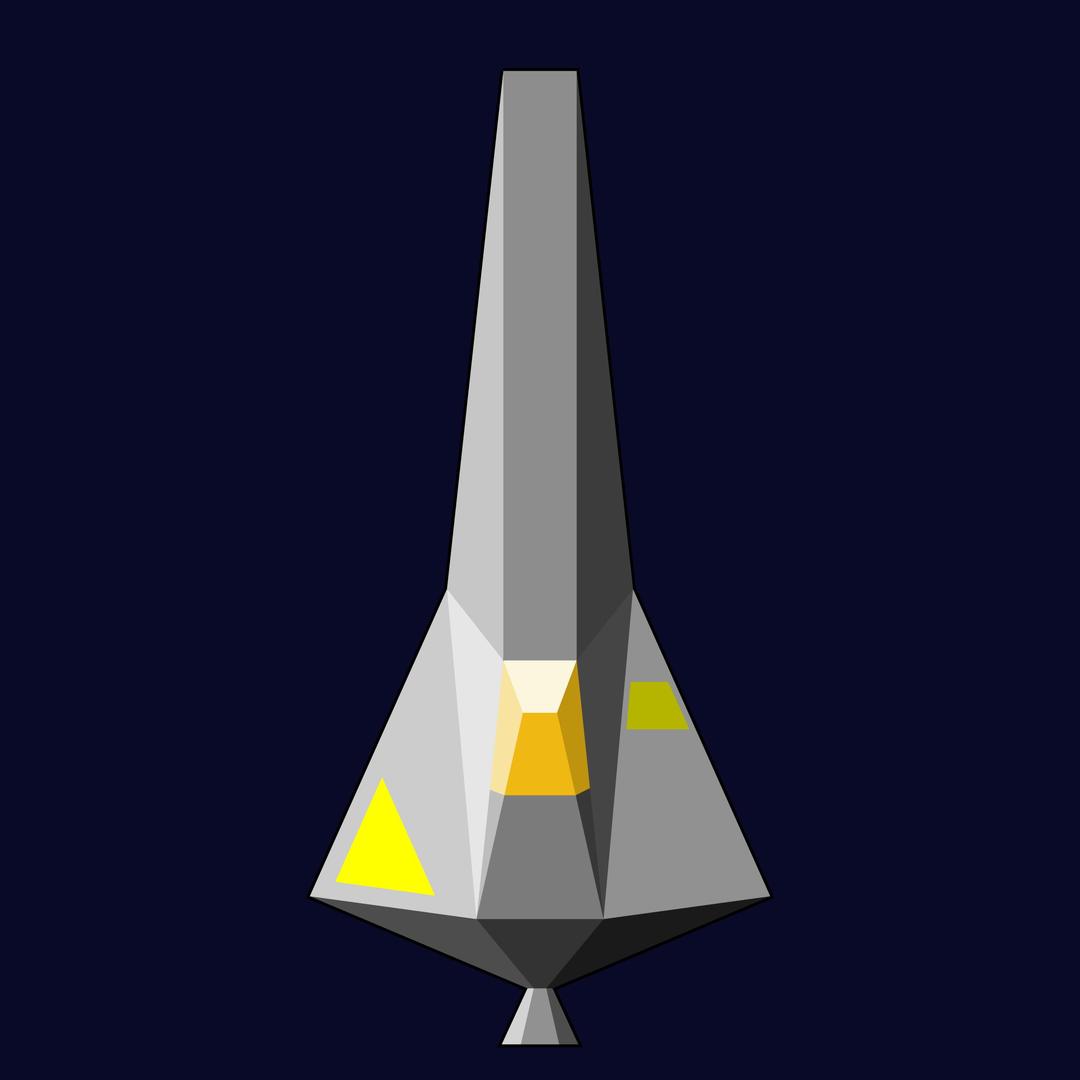 Single-Seater Space Craft png transparent