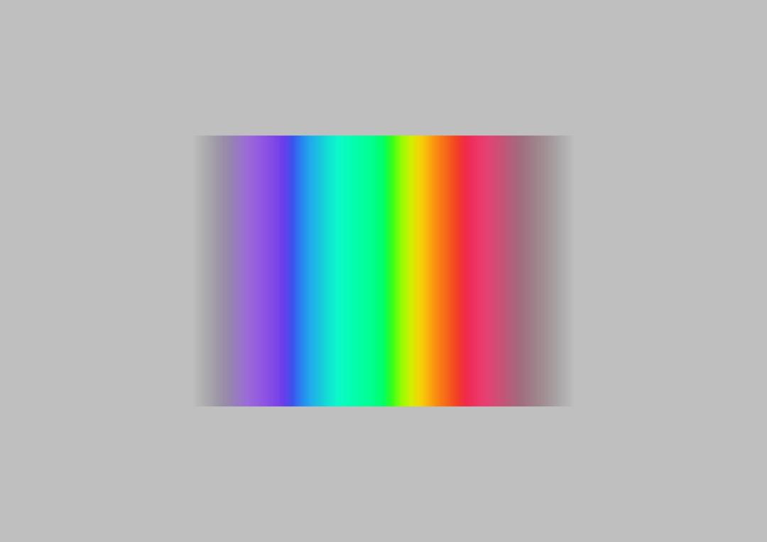 sinusförmiger transparenzverlaufender Regenbogen Gradient png transparent