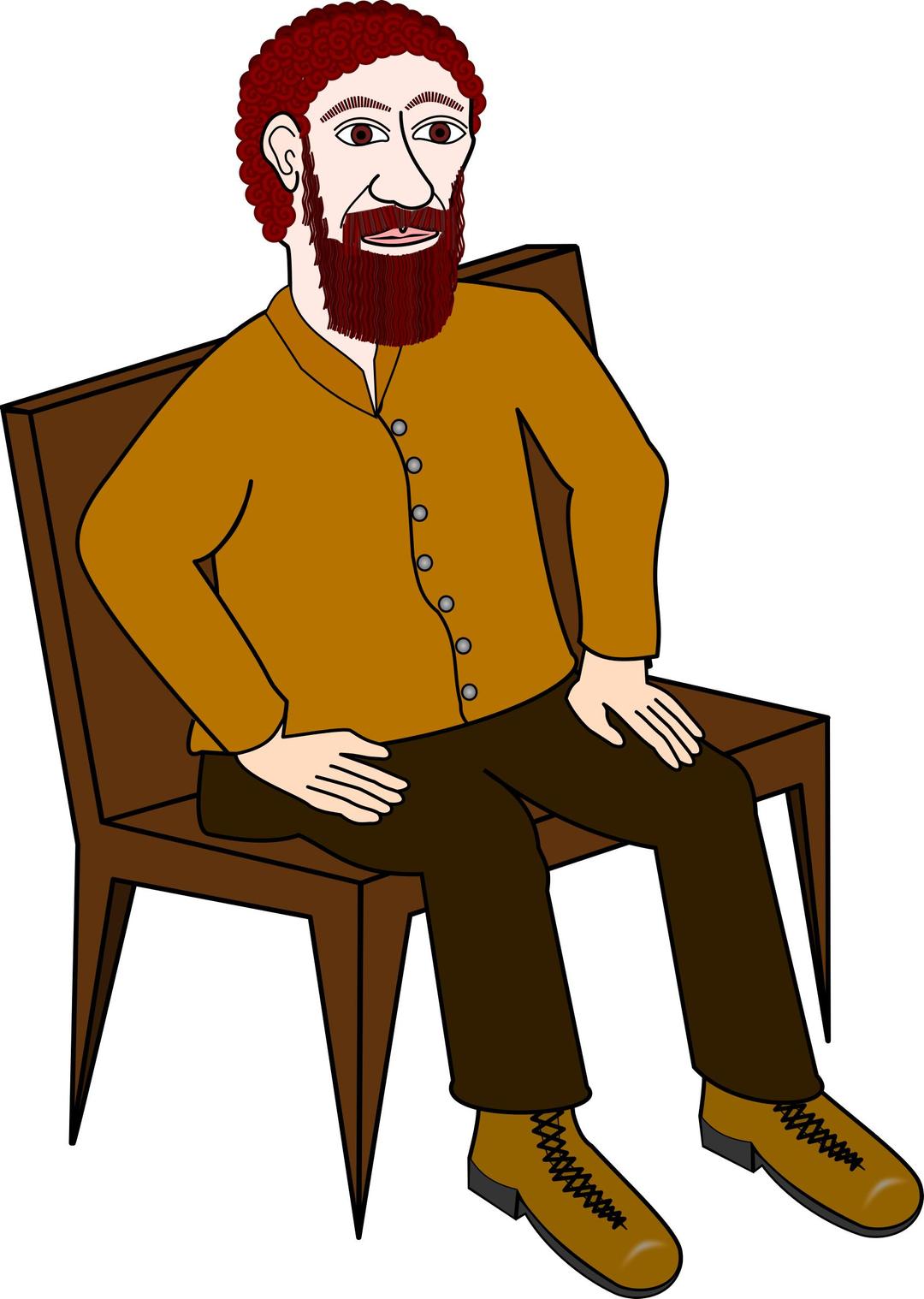 Sitting giant png transparent
