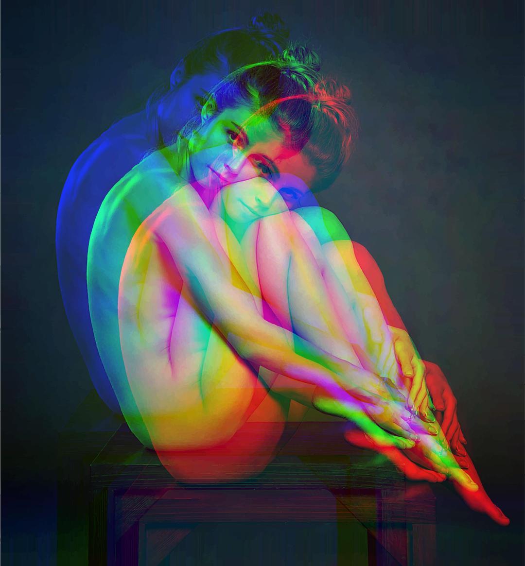 Sitting nude 5 png transparent
