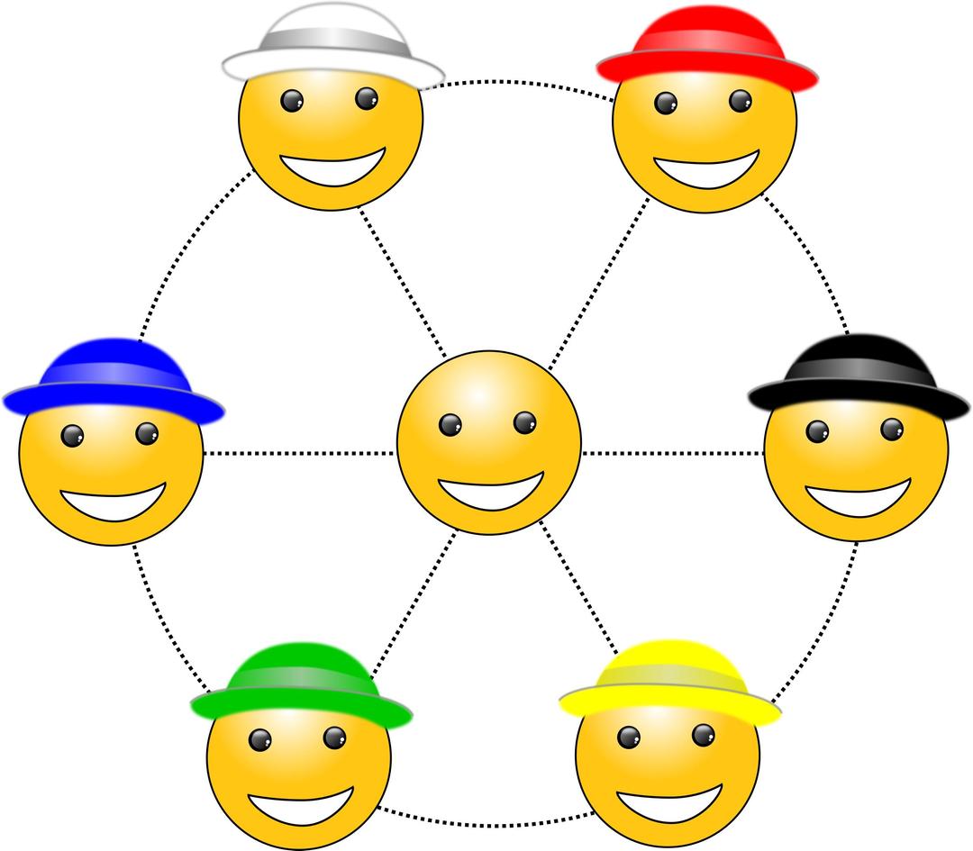 Six hats to thinking v4 png transparent