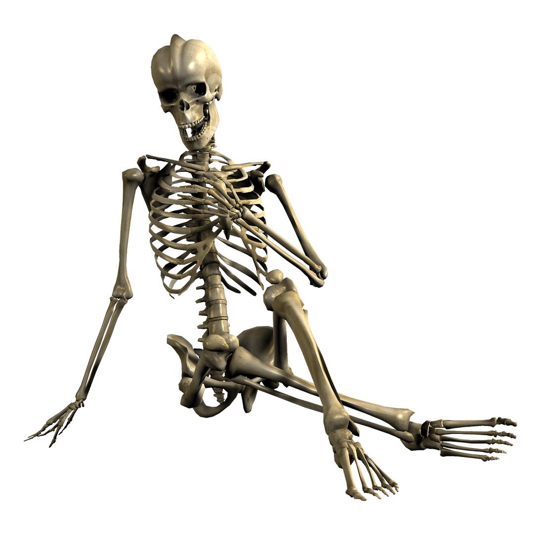 Skeleton Hand In Front Of Chest png transparent