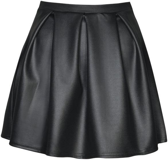 Skirt Black Silk png transparent