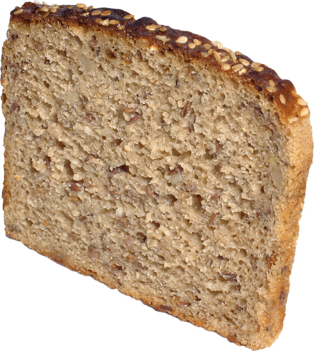Slice Of Brown Bread png transparent