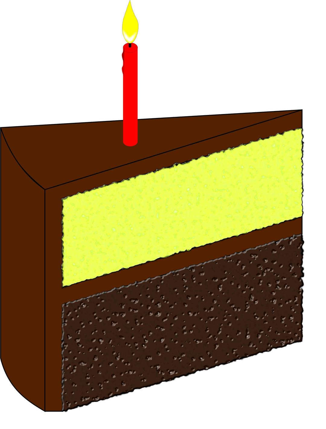 Slice of Cake png transparent