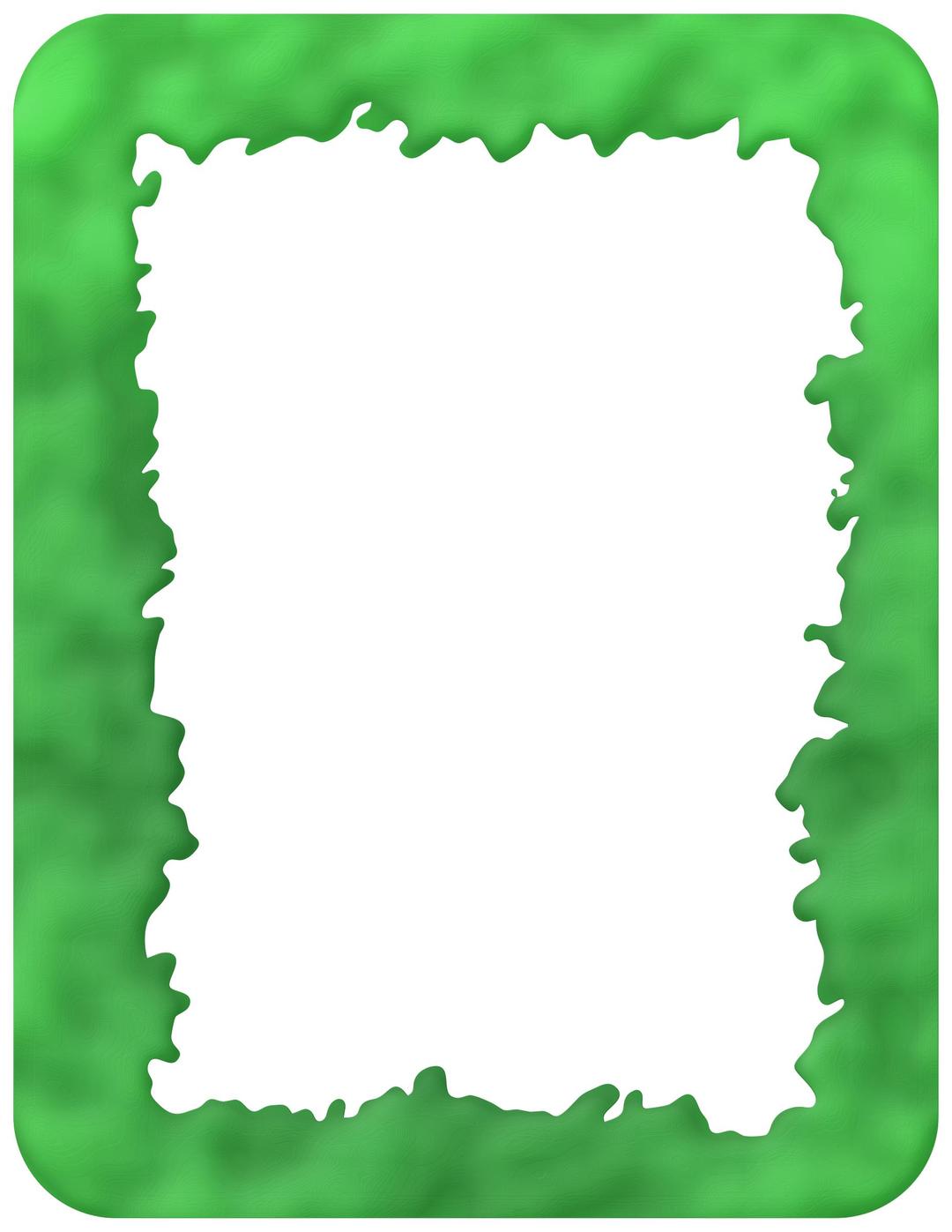 Slime Border png transparent