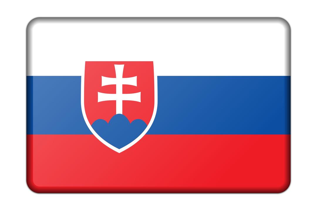 Slovakia flag png transparent