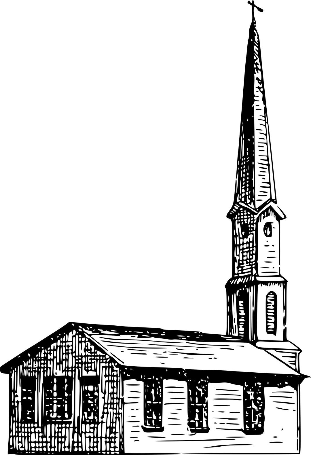 Small church png transparent
