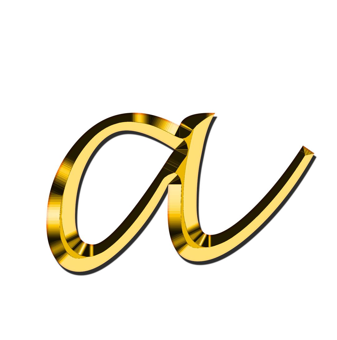 Small Letter A png transparent