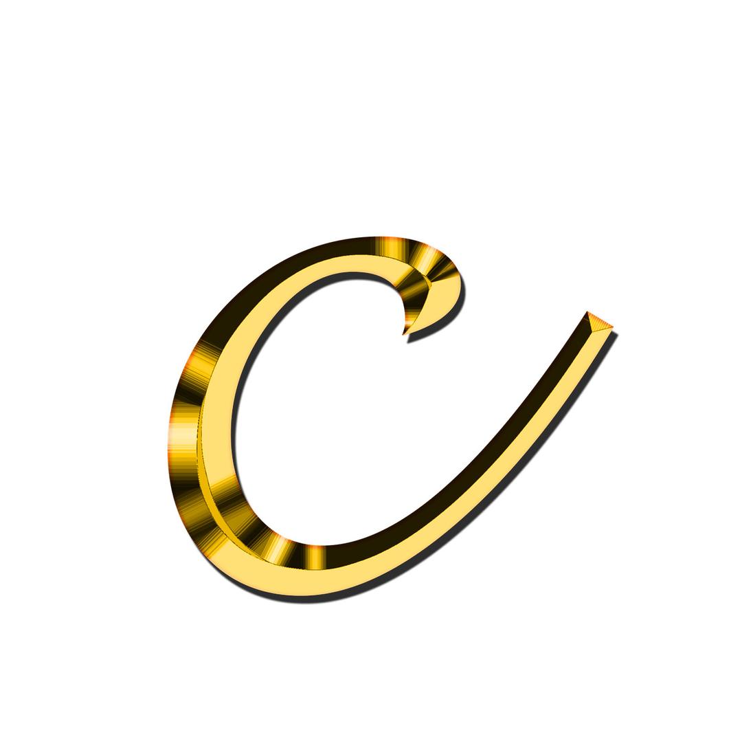 Small Letter C png transparent