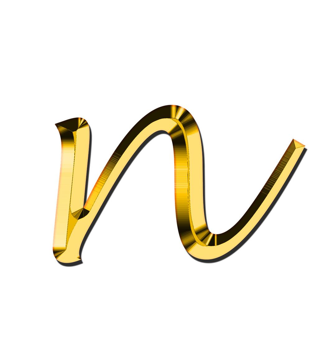 Small Letter N png transparent