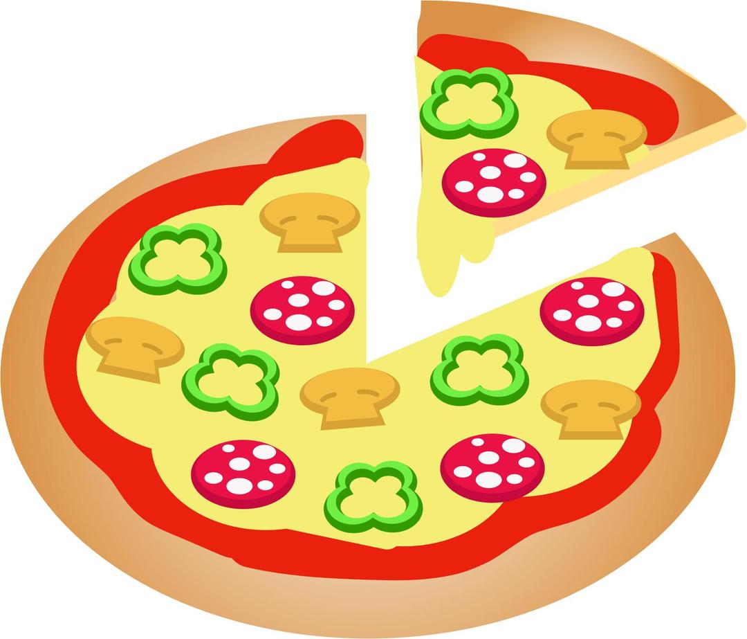 Small Pizza (#2) png transparent
