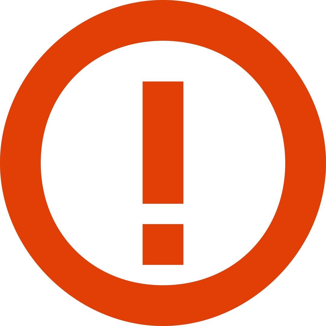 Small warning icon png transparent