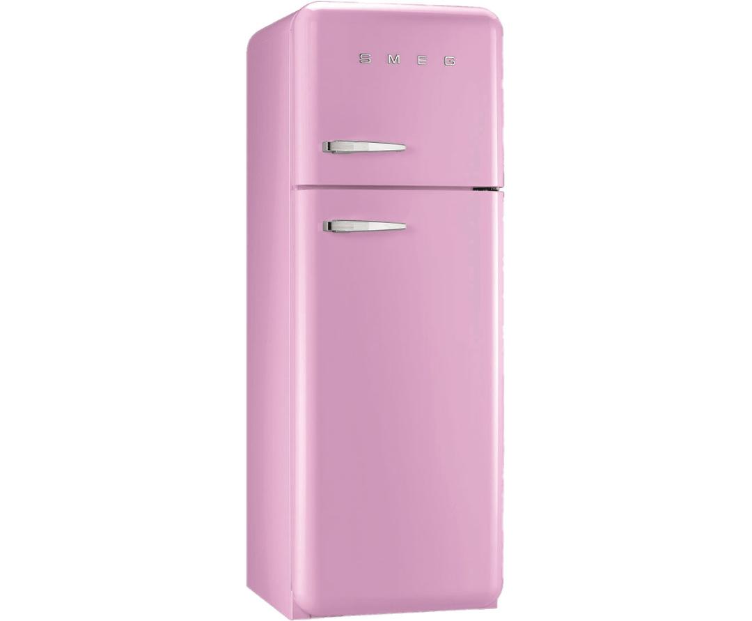 Smeg Pink Refrigerator png transparent