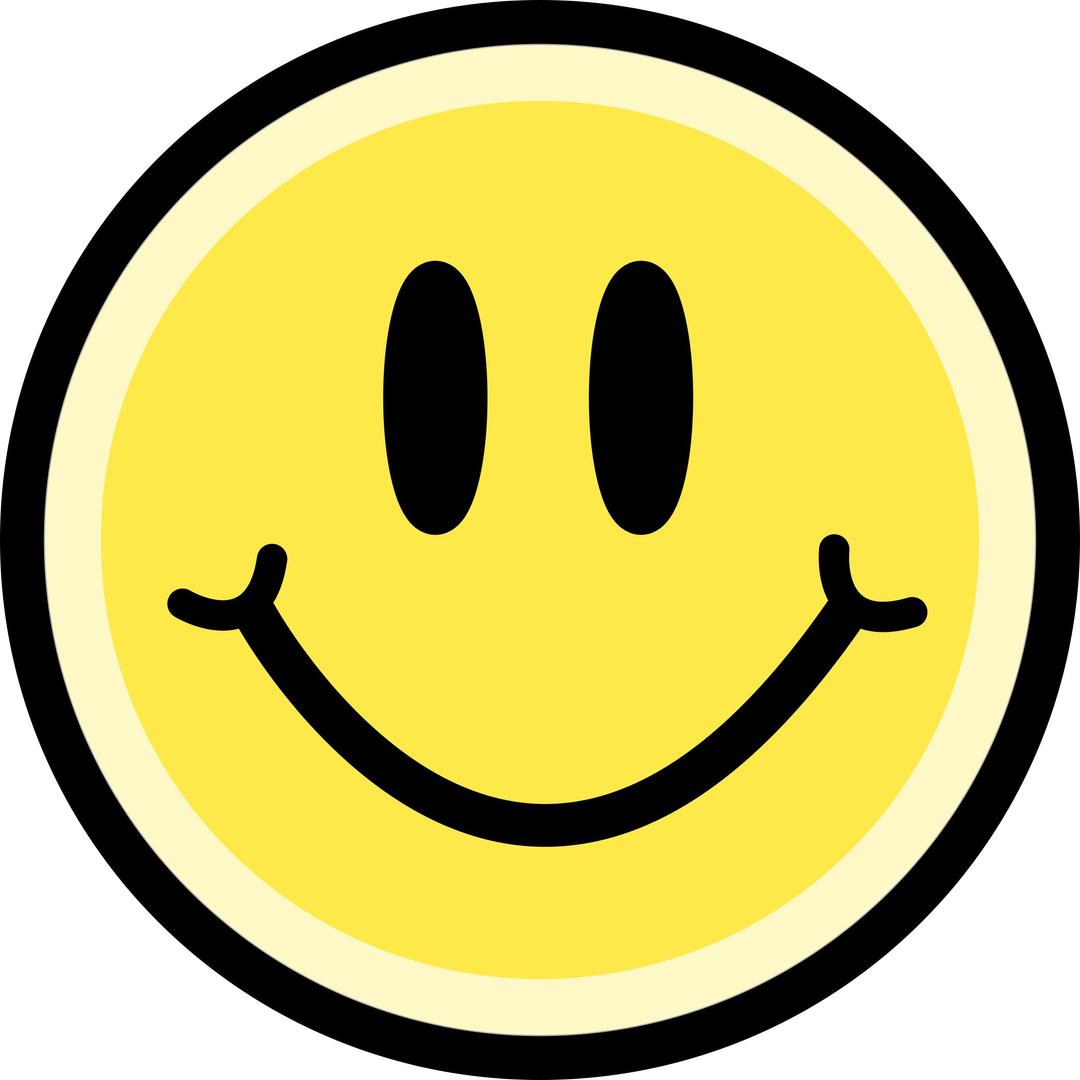 Smiley Face Emoticon (Yellow) png transparent