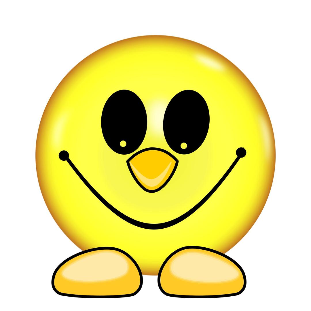 Smiley Face With Feet png transparent