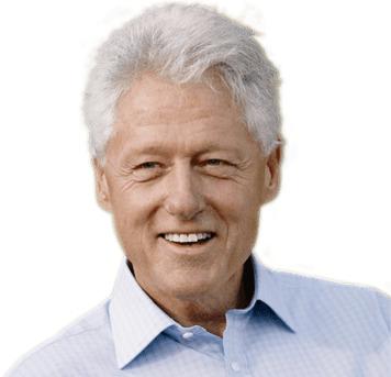 Smiling Bill Clinton png transparent