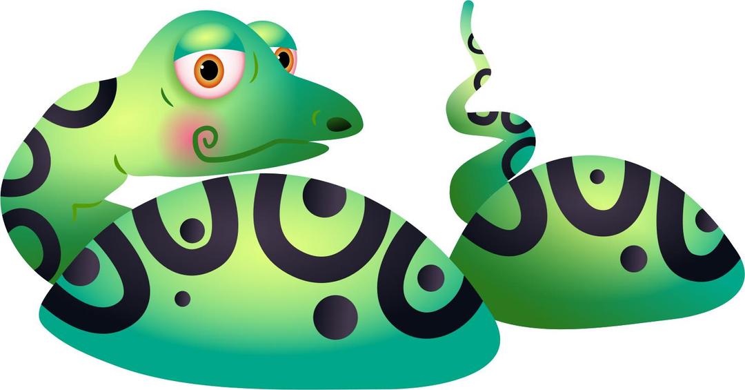 Snake in a Lake png transparent