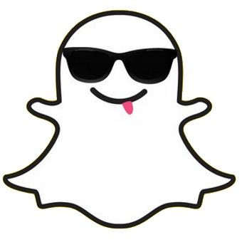 Snapchat Happy Ghost With Glasses png transparent