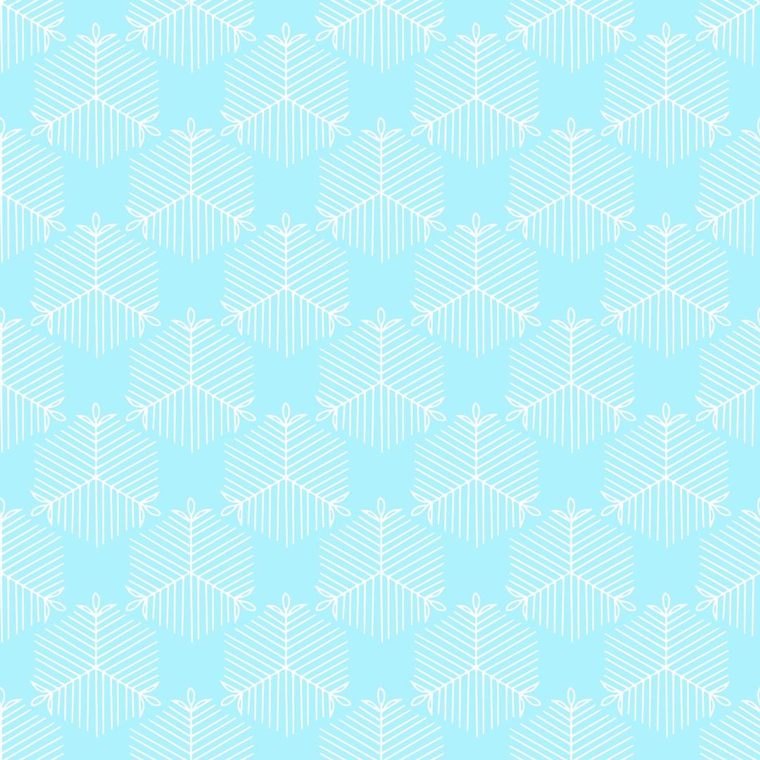 snow crystal seamless pattern png transparent
