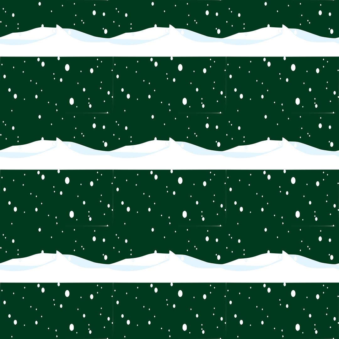 Snow Plain-seamless pattern png transparent