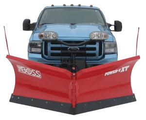 Snow Plough on A Truck png transparent