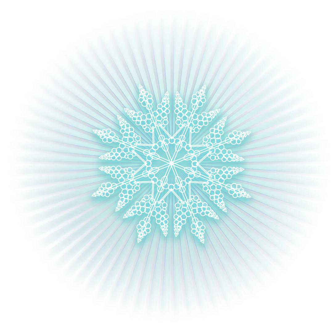 Snowflake Blue Ice png transparent