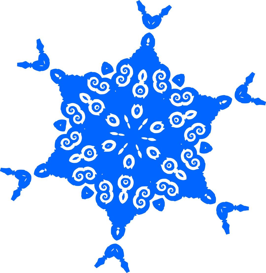 Snowflake Kaleidoscope png transparent