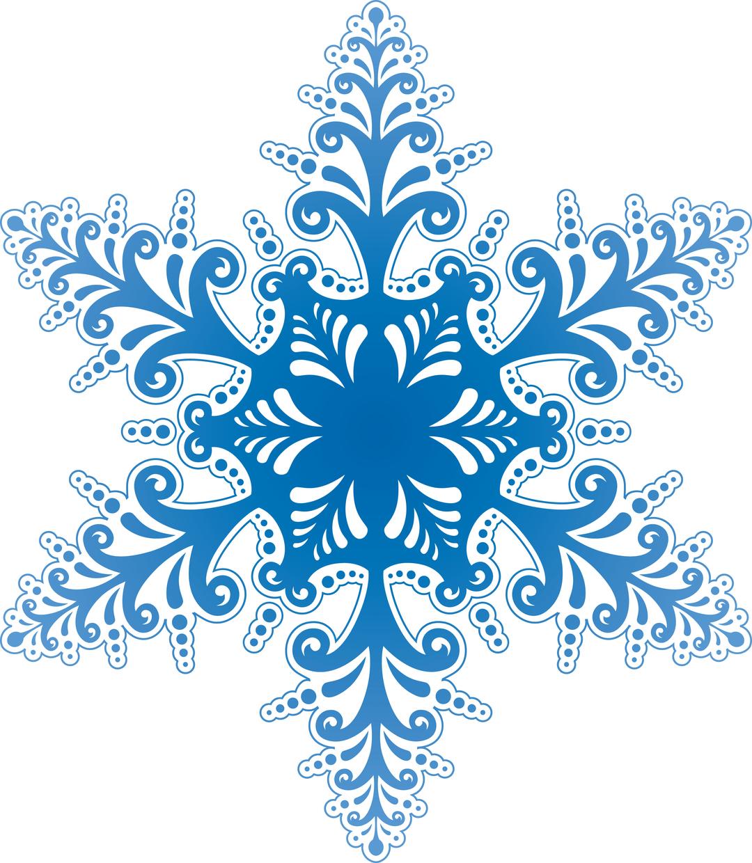 Snowflake Ornate png transparent
