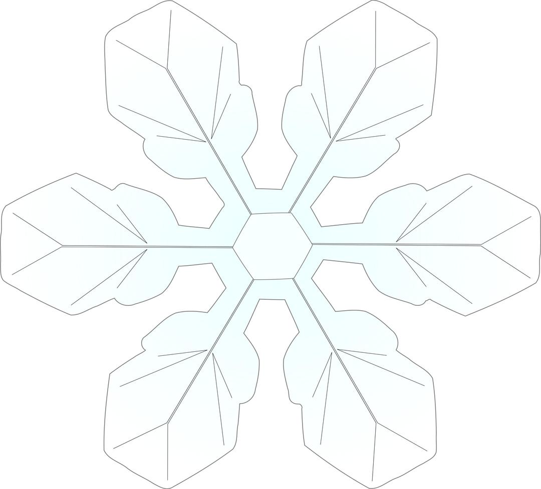 Snowflake1 png transparent