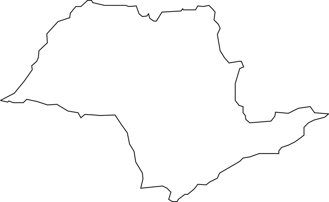São Paulo map png transparent