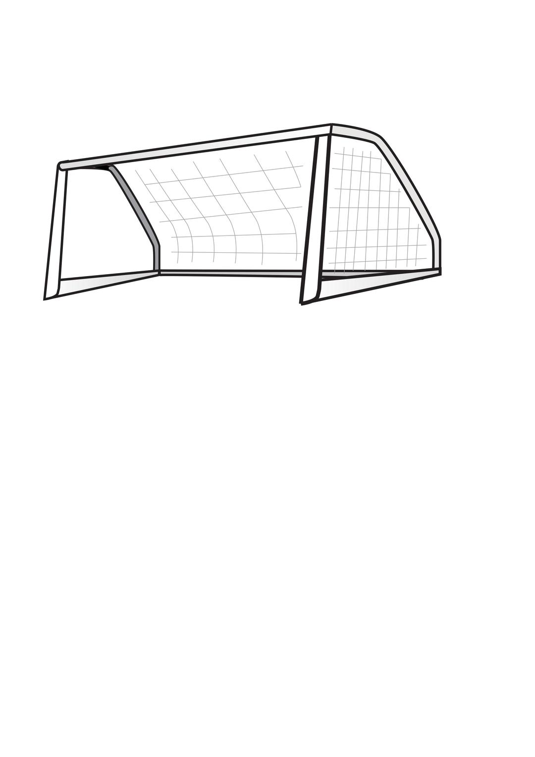 Soccer Goal png transparent