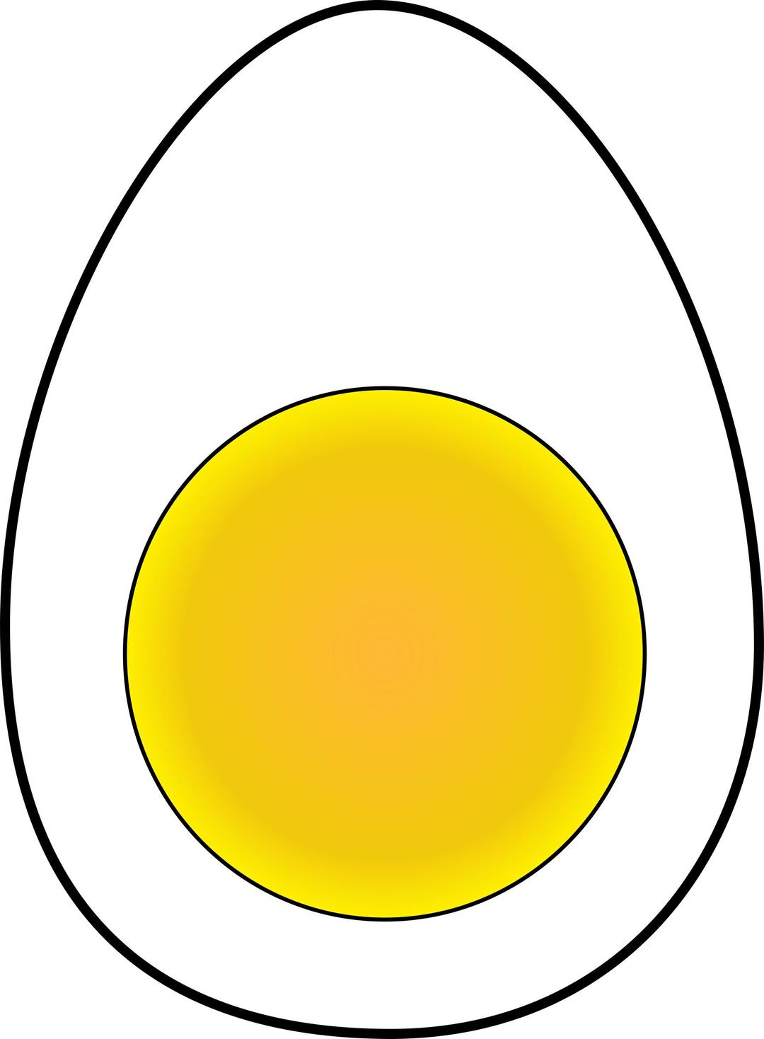 soft boiled egg png transparent