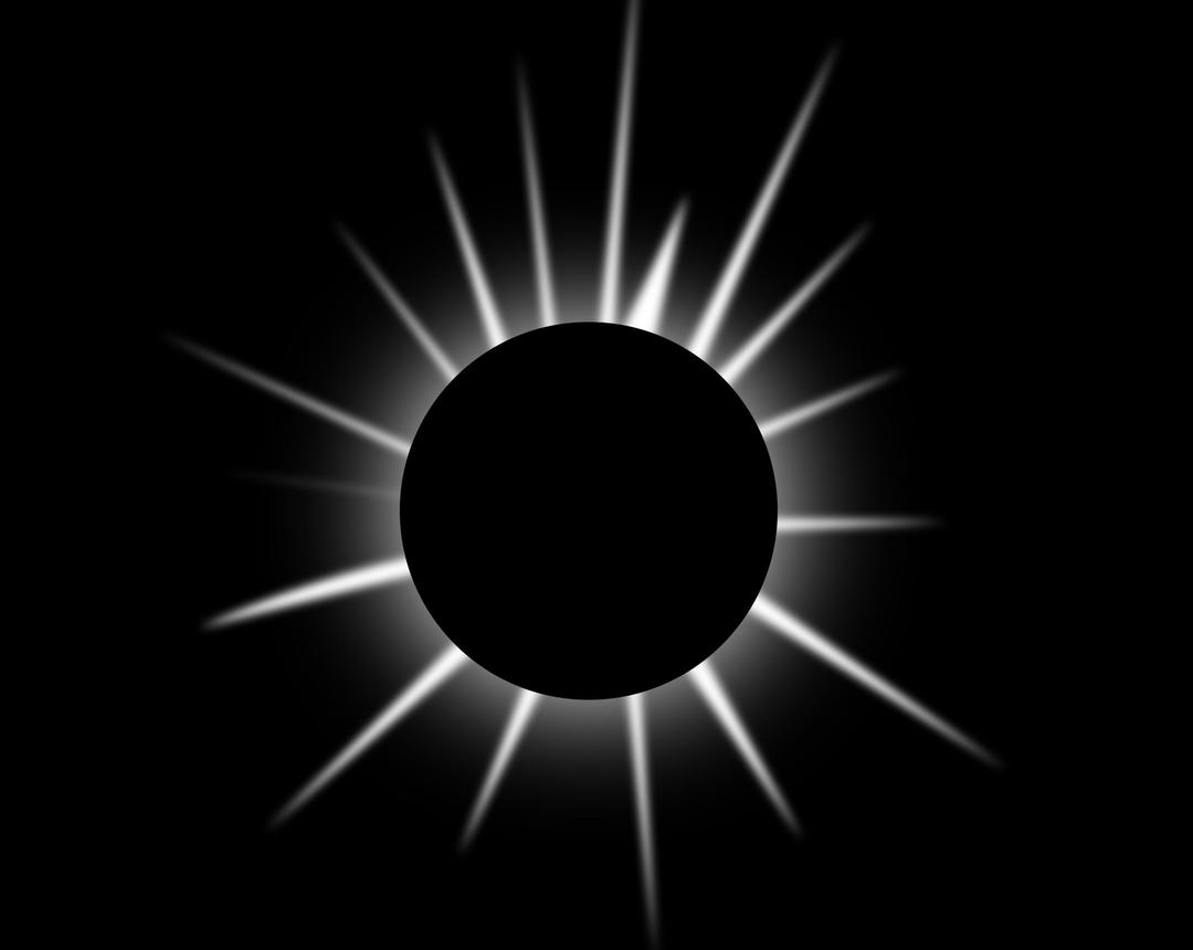 Solar eclipse png transparent