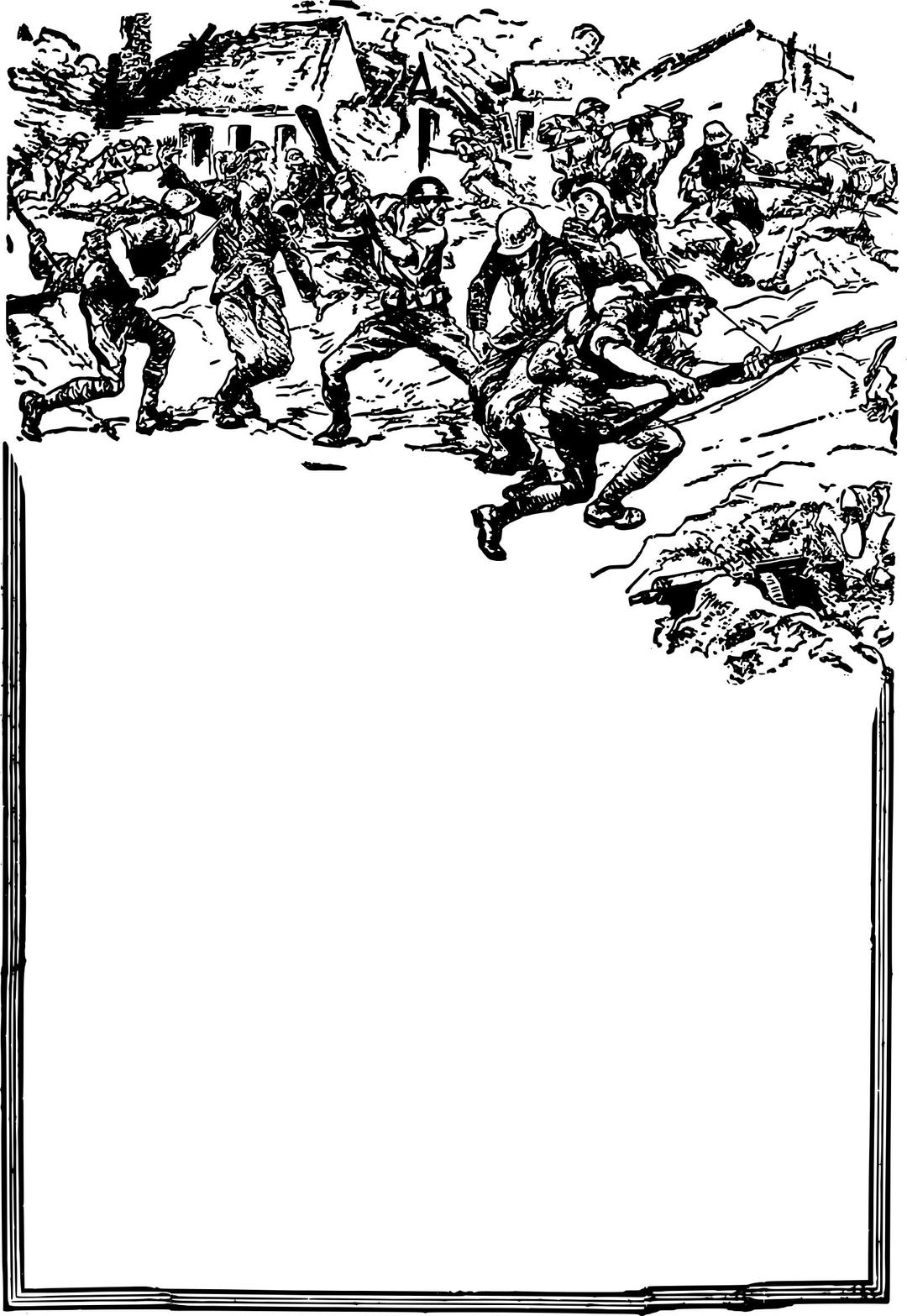 Soldiers Frame png transparent