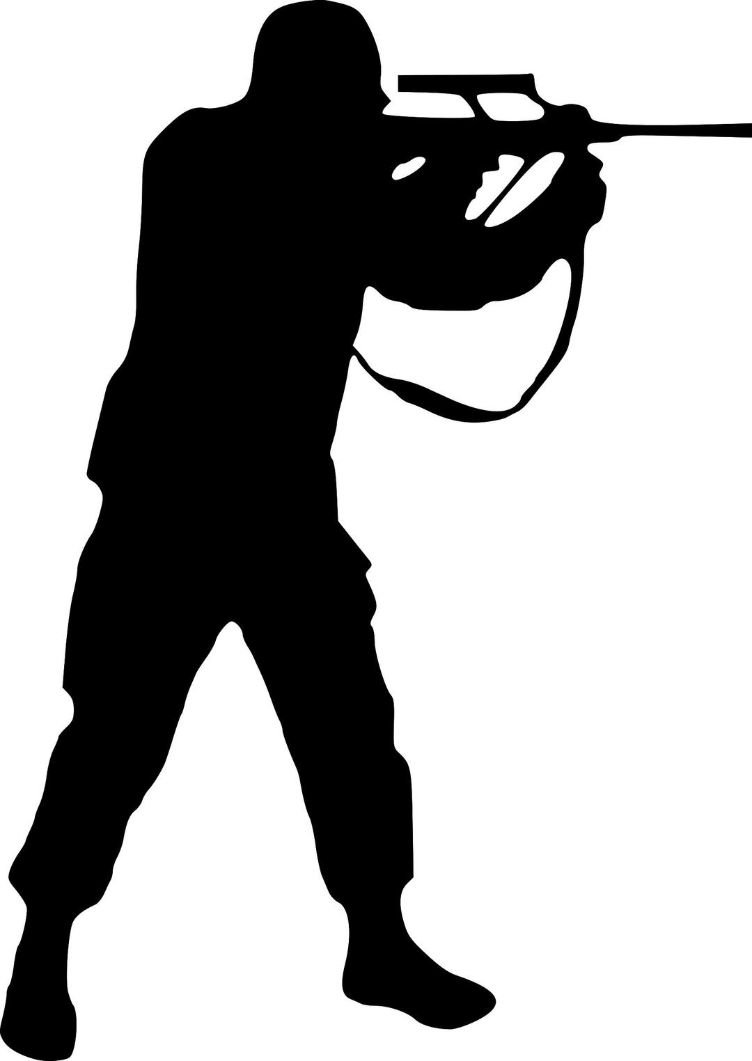 soldier-silhouette png transparent