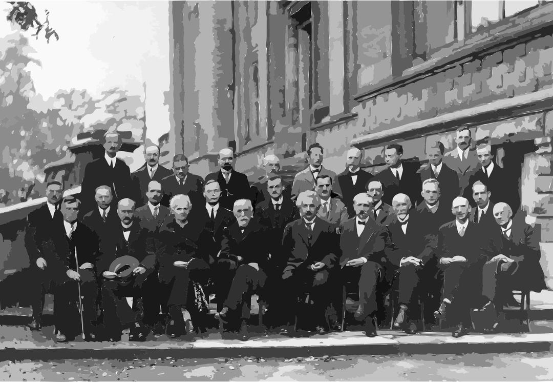 Solvay conference 1927 Version2 png transparent