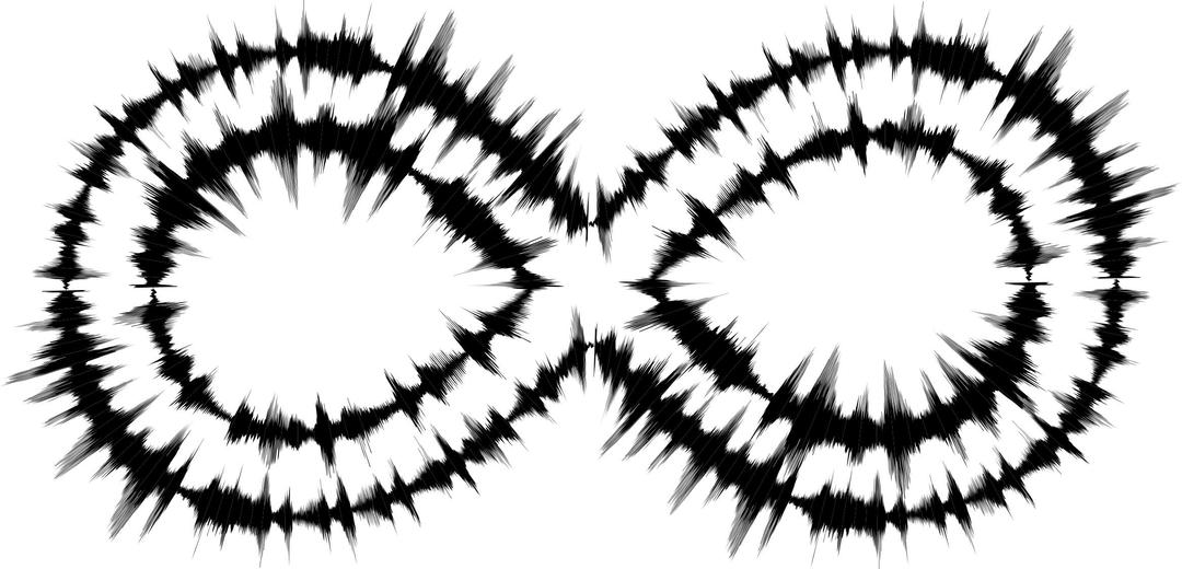 Sound Waves Infinity png transparent