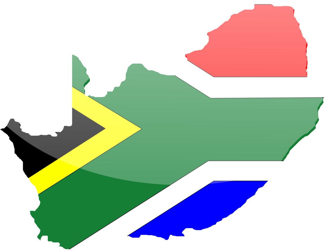 South African Flag 2 png transparent