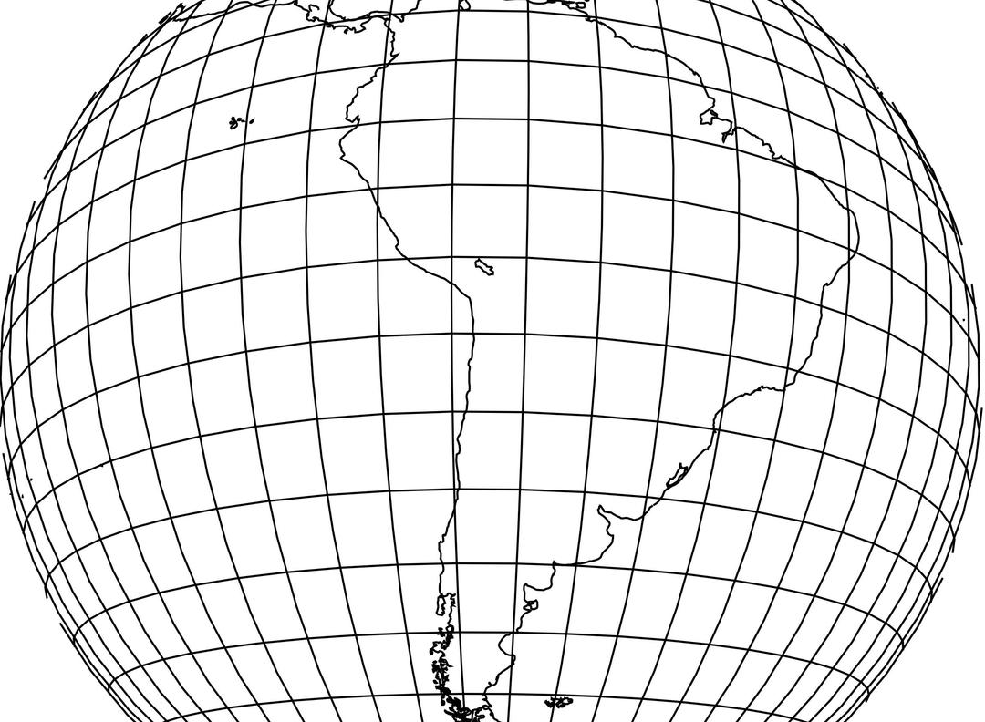 South America viewed from space 2 png transparent