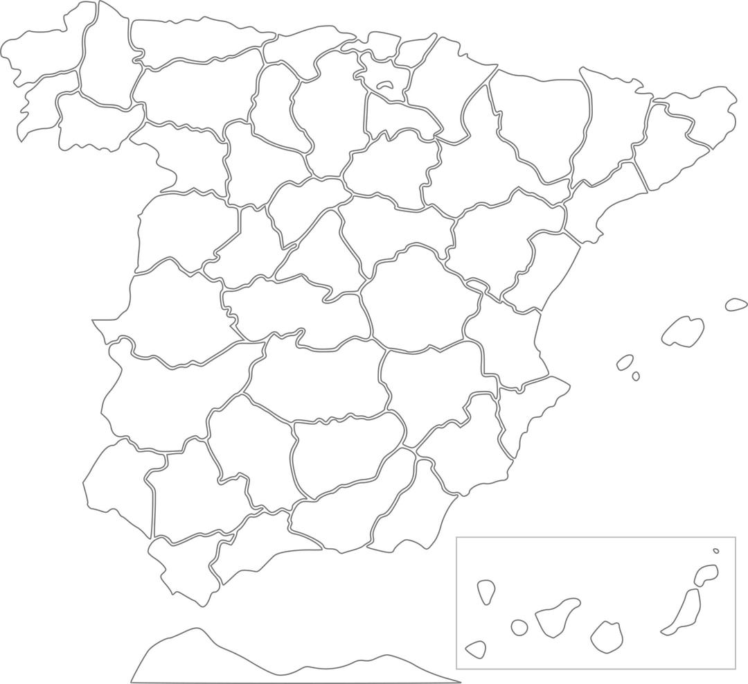 Spain - provinces png transparent