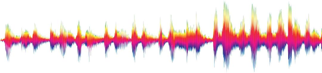 Spectrum Sound Wave No Background png transparent